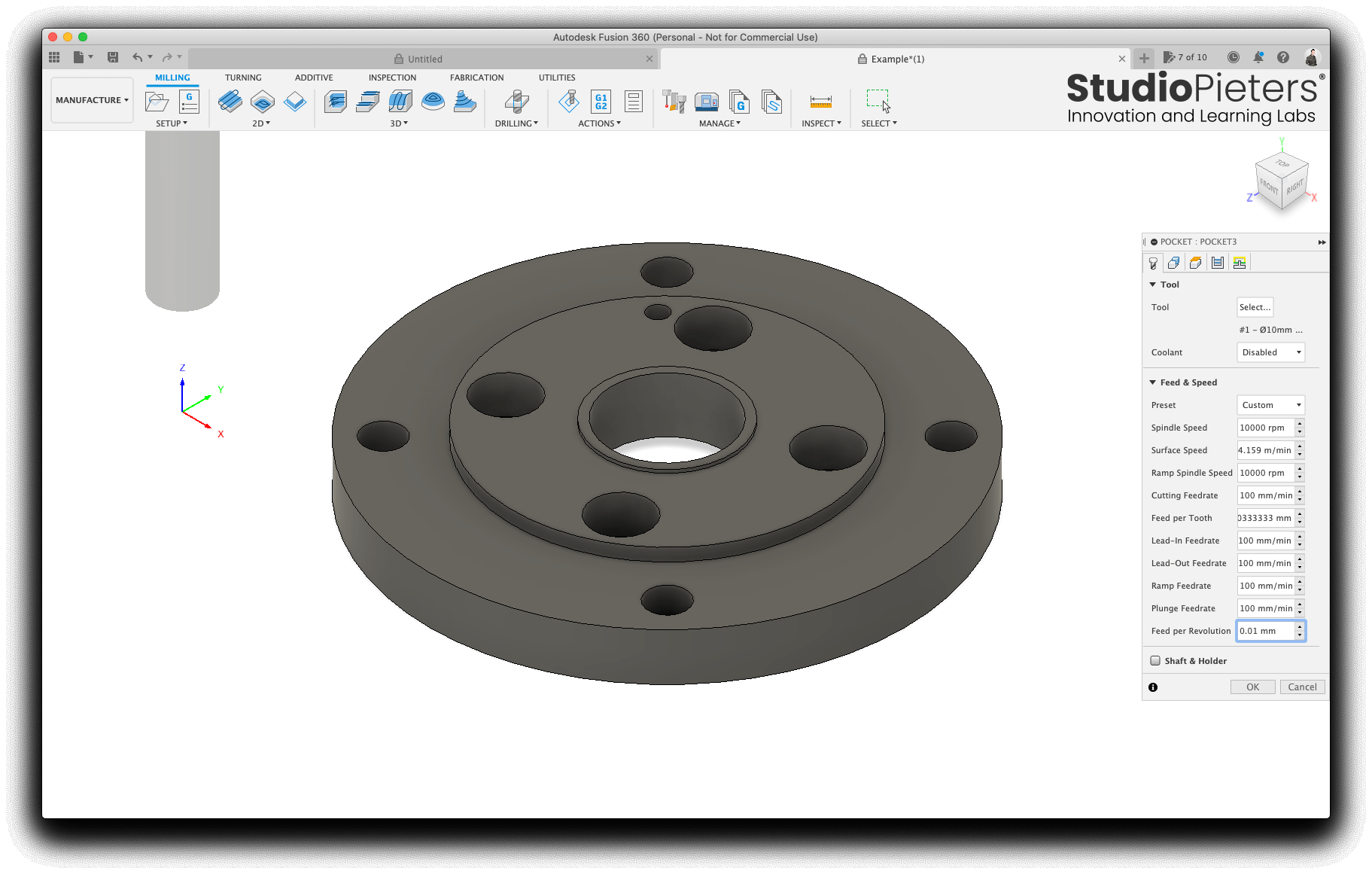CNC Autodesk Fusion 360